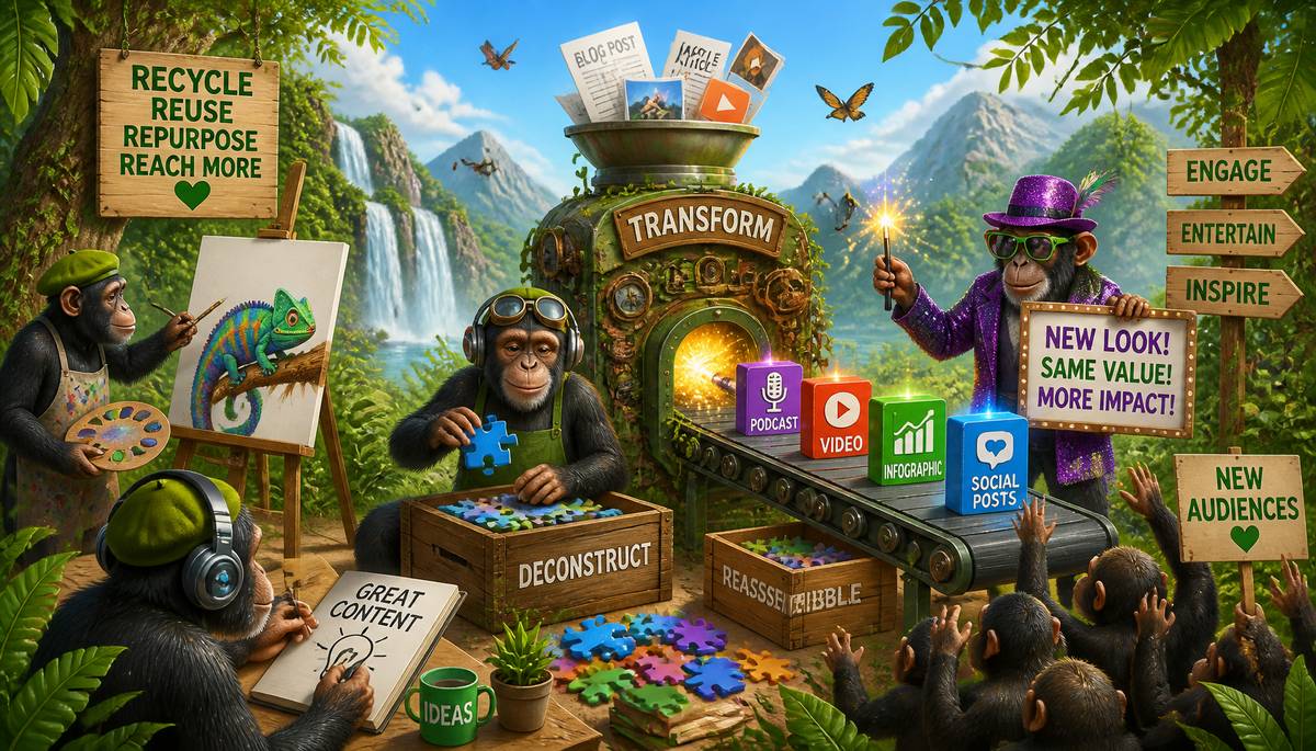 Staying Relevant: Content Repurposing Strategies in the Digital Market