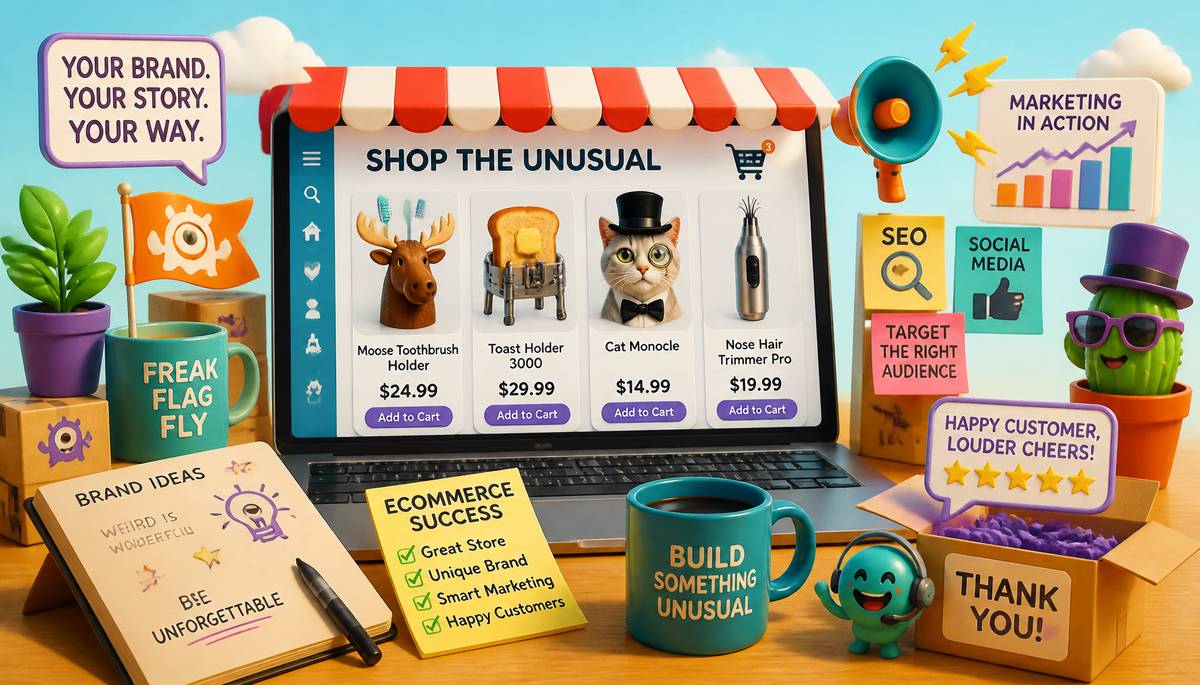 Mastering the Art of E-Commerce with a Dash of Absurdity