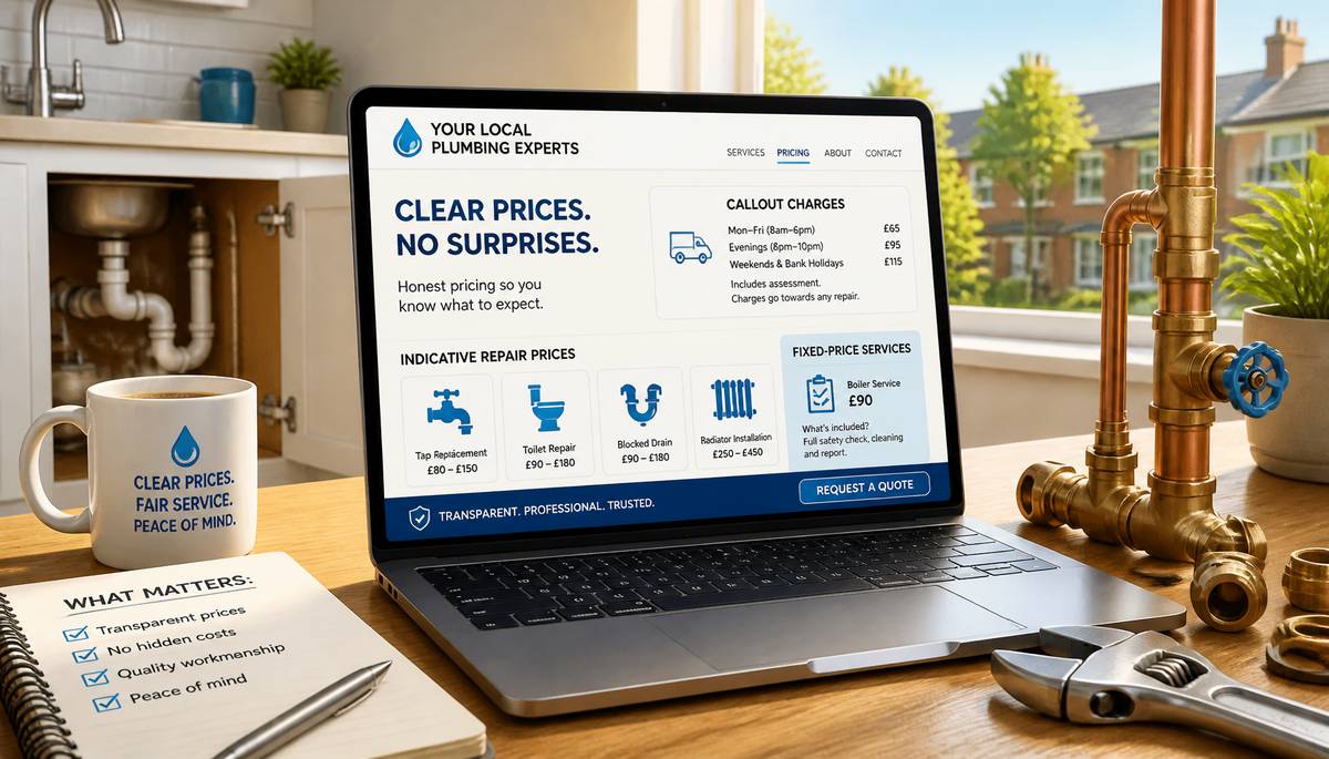 Should Plumbing Companies Publish Their Prices Online? The Surprising Marketing Value of Transparency
