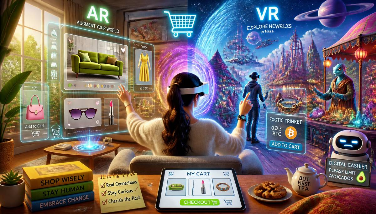 Future of Online Shopping: Augmented Reality vs. Virtual Reality