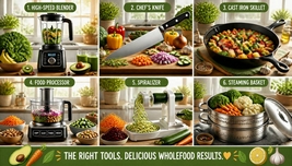 Essential Utensils for Crafting Wholefood Wonders