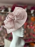 Classic Sinamay Slate Fascinator