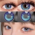 Silver Blue Contact Lenses