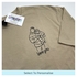 Adult T-shirt Pet Outline Stitch- Upload your photo