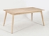 Rectangle Solid Wood Dining Table Herringbone with Spider Base 180cms