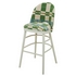 Ella Bar Stool Upholstered in Chubby Check by Kit Kemp