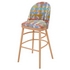 Ella Bar Stool upholstered in Motown from Margo Selby