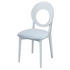 Chloe Dining Chair upholstered in Hastings Bluebell from Northcroft