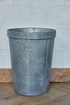 Galvanised Fluted Planters - Set of 3 - Samples & Seconds B