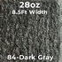 28oz Boat Carpet - 84 Dark Gray - 8.5Ft Width ONLY