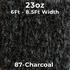 23oz Boat Carpet - 87 Charcoal - 6Ft & 8.5Ft Width