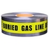 Buried Water Line Detectable Underground Tape - 3 Inch x 1000 Ft Length, 5 Mil