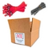 Pink Marking Whiskers with Stakes - 100 Pack - Durable Marking Whisker Set