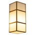 Sofia Antique Brass & Glass Small Wall Light