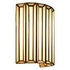 Lumine Antique Brass & Glass Wall Light