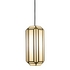 Elona Antique Brass & Glass Single Pendant Light