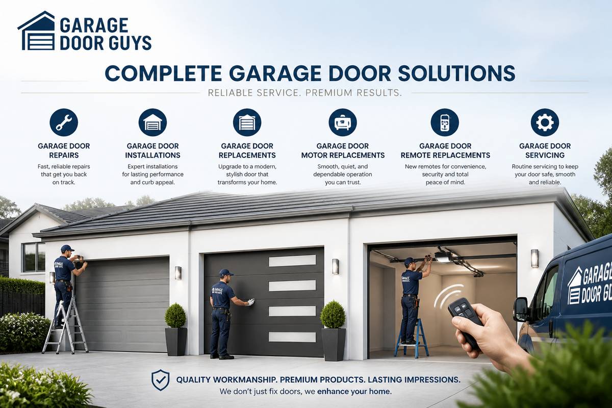 https://garagedoorrepairguys.com.au/ website